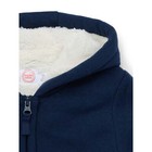 Wonder Nation Boys Kid Tough Zip Hoodie With Faux Shearling Lining  Size Xl