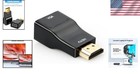 High-resolution Hdmi To Vga Adapter - Lightweight Converter For Presentations
