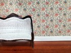 Dollhouse Wallpaper Vintage Floral Fantasy Bradbury   Bradbury 1 12 Scale