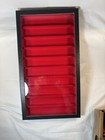 N Scale Train Glass Front Display Case For 10 Train Cars