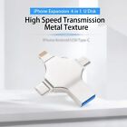 128gb 2tb 4in1 Usb Flash Drive For Iphone Ipad Android Pen Drive Typec Otg Stick