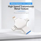 Typec Otg Phone Stick 4in1 Usb Flash Drive For Iphone Ipad Android Pen Drive