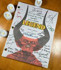 Legend Script Signed- Autograph Reprints- Tom Cruise  Tim Curry  Legend 1985