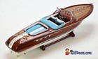Riva Aquarama 21  Fully Built Scale Speed Boat Wood Display Model