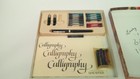 Vintage Sheaffer Calligraphy Kit  Fountain Pen 3 Nibs  Made In Usa