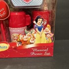 New 2009 Disney Princess Snow White And The Seven Dwarfs Musical Picnic Set Nib