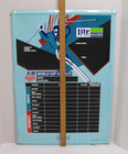 Nastar Us Ski Team Miller Lite Beer World Cup Results Metal Sign Vintage Rare