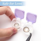 Susub 12-pack Flip-top Contact Lens Tight Lid Case Holder Storage Box Container