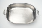 Bon Chef Cucina Induction Stainless Steel 15 x11  Roasting Pan With Handles