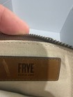 Frye Tan Leather Wallet Card Holder With Zippered Compartment