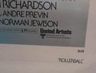 1975 Rollerball Original Movie Poster Linen 27x41 James Caan Cult Sci-fi Sports