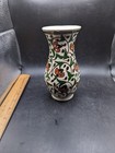 Vintage Hand Painted Pottery Folk Art Turkish Kutahya Bud Vase