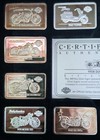 Harley-davidson 90th Anniversary  24 Silver Ingot  1 4oz  999 Set W  Case   Coas