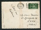 Postcard Early Social Media - Greeting From Milano To Victor In Lwow Poland 1938