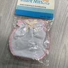 Vintage 1989 Gerber Baby Mittens 76097 Pink Baby Girl