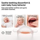 Baby Teething Toys 3-6 Months No-drop Silicone Teether For Breastfed Babies