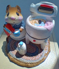 Wee Forest Folk Tidy Mouse M-113 Wringer Washing Machine Wff Box Retired