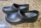 Crocs Dual Comfort Slip Resistant Clog Black Work nurse Shoes Size 9