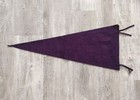 Vintage 1940s Detroit Tigers Full Size Felt Baseball Pennant 11 5  X 29  Purple