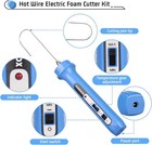 Dominox 2pcs Electric Foam Cutter  Styrofoam Cutting Hot Wire Pen  100-240v 15w