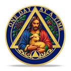 8 Year Alcoholics Anonymous Aa Medallion Coin Sobriety Chips Eight Years Gifts