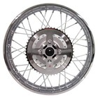 For Honda Crf100 Xr100 16  Rear Rim Wheel Assmby Brakes Sprocket Oversize Spokes