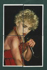 Madonna Lot Of 4 Rare 1988 U k   fanz  Music Sticker Cards  Complete 4 Pc Puzzle