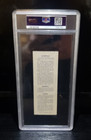 1977 Ticket Stub Autograph Ron Guidry World Series Game 1 Nyy Vs Dodgers Psa