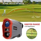 Golf Rangefinder With Pin Lock Vibration  Slope  Magnet  1000 Yards