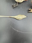 Vtg Set Of 3 Mercury Glass Clip On Bird Ornaments   Read   Varying Conditions 