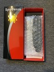 Spyderco Smock Black Aluminum  Black Ticn Cpm-cruwear-c240bkalbkcwp-exclusive