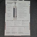 Katadyn Pocket Microfilter Pump Water Filter  Silvered Ceramic  50 000 L