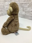 Jellycat London Plush Monkey Bashful 12  Stuffed Animal Brown Soft Lovey Toy