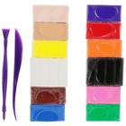 Sculpey 12-colors Oven-bake Crafty Clay 2 Modeling Tool Sculpting School Project