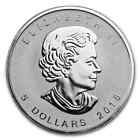 2018 1 Oz  Canadian  9999 Silver Maple Leaf Reverse Proof Coin W  Lightbulb Priv