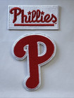  2  Philadelphia Phillies Embroidered Iron On Patches Patch Lot 3    X 1 5      3   