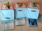 Lot Of 3 Enchantica Snappa Dragon En2042 Posing  2043 Nods Off  2047 Tumbling