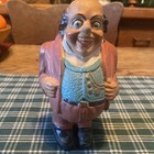 Vintage Coin Slot Bank  Jolly Banker Wants Your Money    great Shape  No Repairs