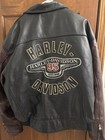 Harley Davidson 95th Anniversary Men 3xl Leather Jacket With Liner