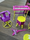 Complete  In Box Barbie  the Rockers Live Concert Instruments Playset  3611