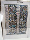 Saint Louis Bible Facsimile Illuminated Manuscript Leaf Framed Medieval Art