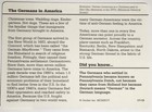 The Germans In America  Germany Immigrants History  Photo Story Of America Card