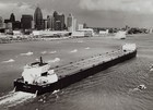 Vintage 1977 Plain Dealer Archive Photo Mv Stewart J Cort Great Lakes Ship 8x10