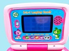 Leap Frog 2 In 1 Leaptop Touch Early Education Learning Kids Pink 6009 Tested