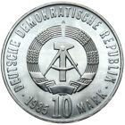 Commemorative Coin East Germany Gdr 10 Mark 1985 A - Liberation From Fascism Unc