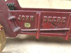 1929 Vindex Cast Iron Toy John Deere Manure Spreader   Team Of Horses Org Paint
