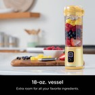Ninja Blast 18oz Portable Blender Lemon Meringue Bc151lb 