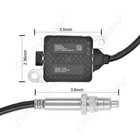 Nitrogen Oxide Sensor 5wk96749b Nox 4326872rx Fits For Cummins Isx 15 0