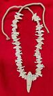 Vintage 1920   s Hand Carved 70 Pc Alaskan Inuit Animal Fetish Corded Necklace