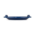 Lucky Bums Circular Saucer Snow Sled For Winter Sledding  25 Inch Diameter  Blue